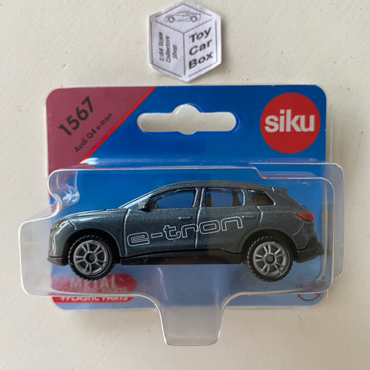 SIKU #1567 - Audi Q4 E-Tron (Metallic Grey - Approx. 1:60 scale) E50