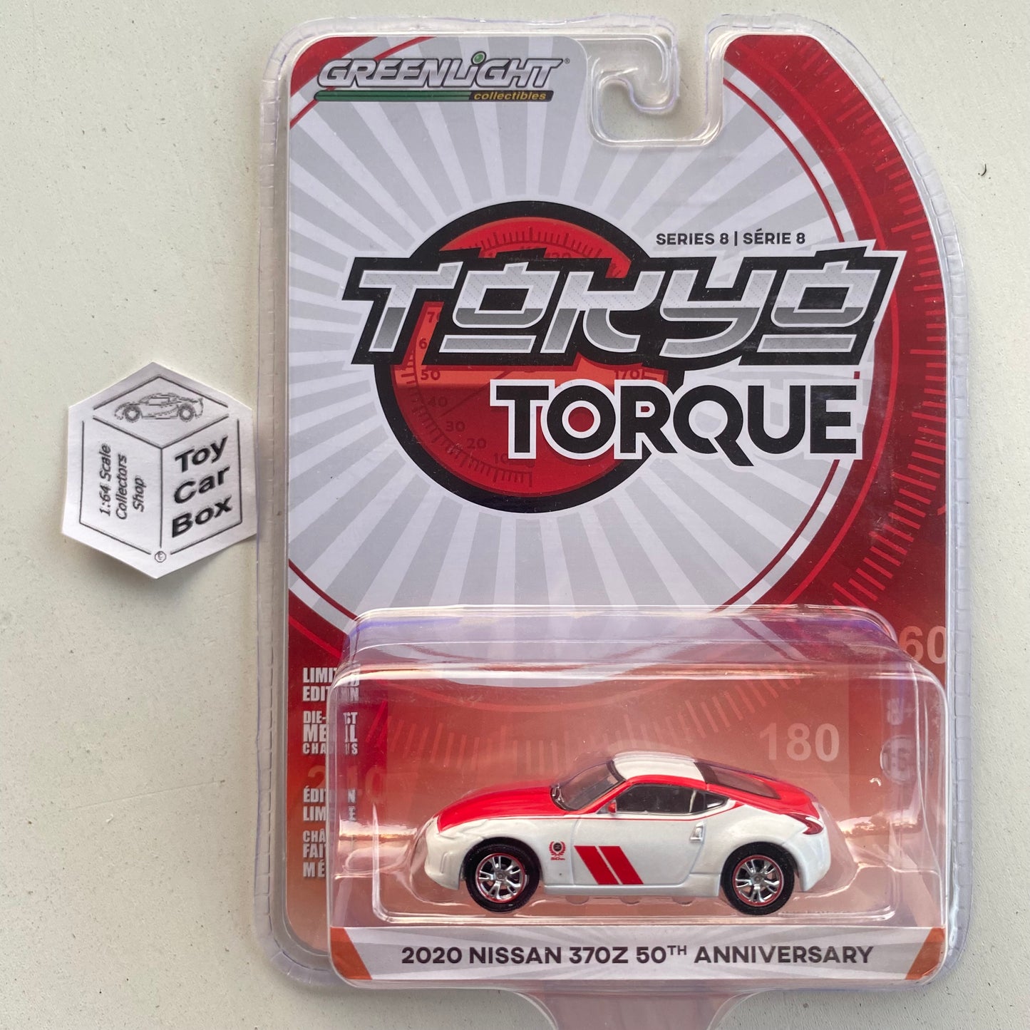 GREENLIGHT - 2020 Nissan 370Z 50th Anniversary (1:64 Tokyo Torque Series 8) G45g