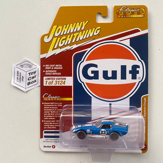 2023 JOHNNY LIGHTNING - 1963 Pontiac Tempest (Orange - Classic Gold R2) I85g