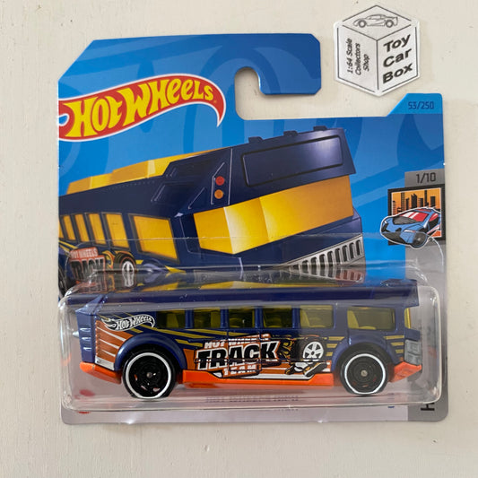 2023 HOT WHEELS #53 - Hot Wheels High (Blue #1 HW Metro - Short Card) A26