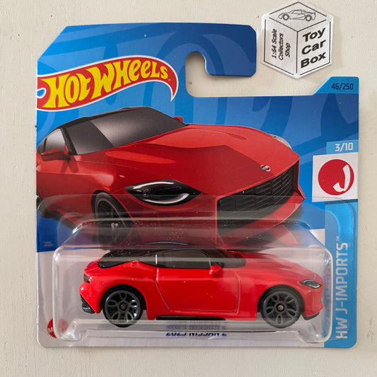 2023 HOT WHEELS #46 - 2023 Nissan Z (Red #3 HW J-Imports - Short Card) A26