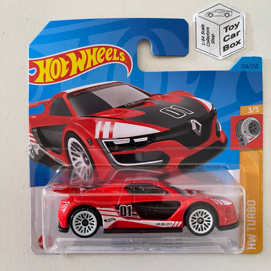 2023 HOT WHEELS #134 - Renault Sport RS01 (Red #3 HW Turbo - Short Card) A26