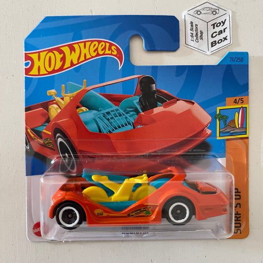 2023 HOT WHEELS #71 - Deora III (Orange #4 Surf’s Up - Short Card) A26