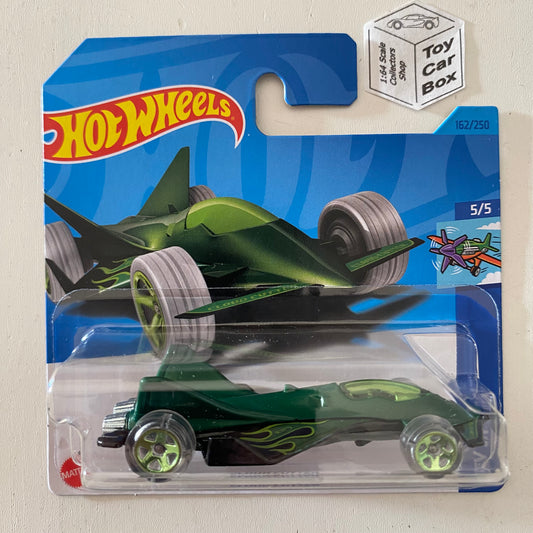 2023 HOT WHEELS #162 - Cloud Cutter (Green #5 Sky Show - Short Card) A26