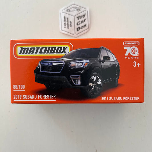 2023 MATCHBOX Power Grab #88 - 2019 Subaru Forester (Black - Unopened) C29g