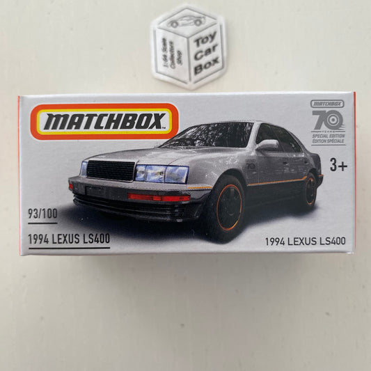2023 MATCHBOX Power Grab #93 - 1994 Lexus LS400 (Silver -70 Special Edition) C29g