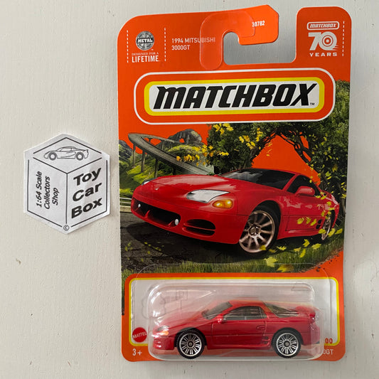 2023 MATCHBOX #68 - 1994 Mitsubishi 3000GT (Red - Long Card) B59