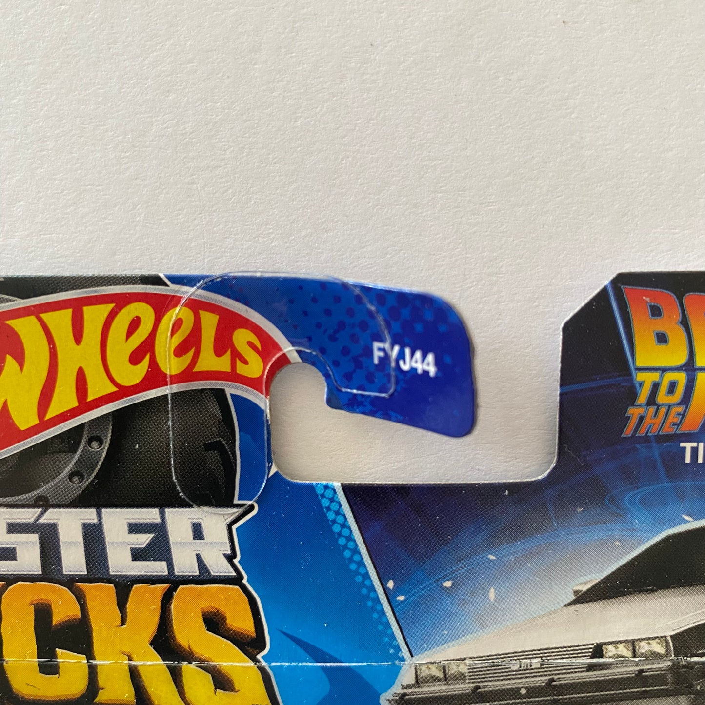 2023 HOT WHEELS Monster Trucks - Back To The Future Time Machine (Silver) E00
