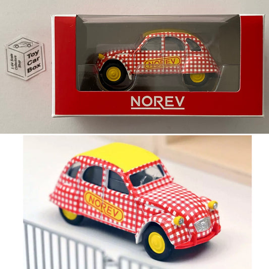 NOREV - 1980 Citroen 2CV 6 Special (Cycliste - 1:64 / 3 Inches - Boxed) F22g