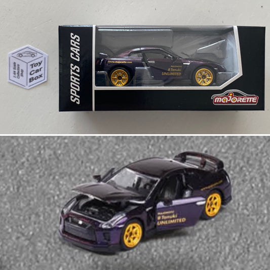 MAJORETTE - Nissan GT-R (Purple - Sports Cars Box) 1/64 Scale* -D72