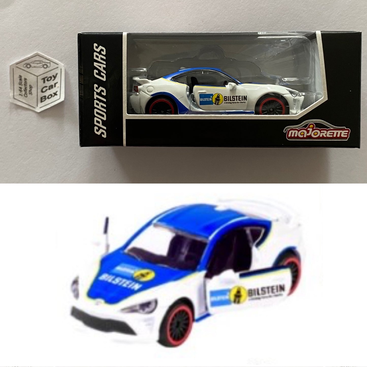 MAJORETTE - Toyota GT86 (White - Sports Cars Box) 1/64 Scale* - D72