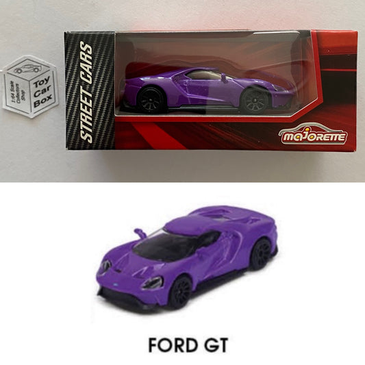 MAJORETTE Ford GT (1/63* Street Cars Box - Purple #204B) C07
