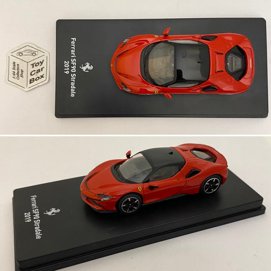 CENTAURIA x IXO - 2019 Ferrari SF90 Stradale (1/64 Scale* -In Display Case) O31g