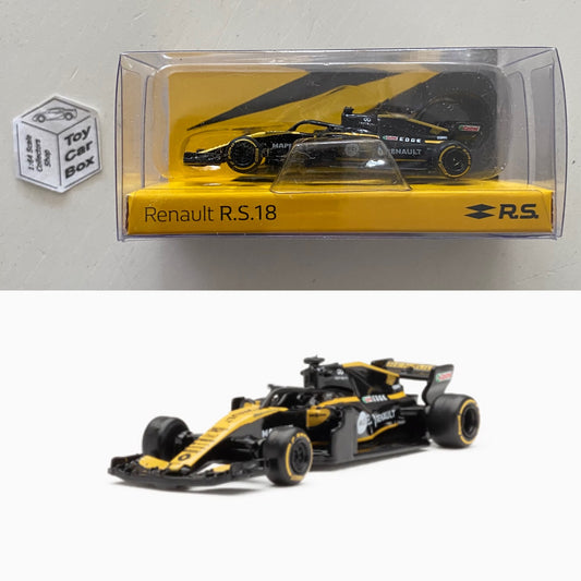 Z-MODELS 1:64 Scale - Renault F1 Team RS18 (Black - Boxed) F00g