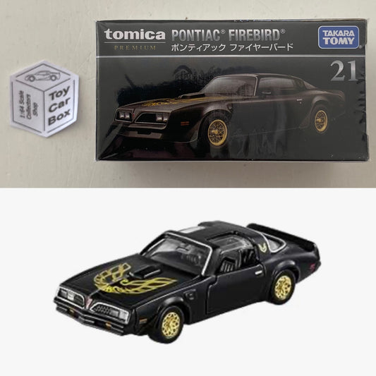 TOMICA Premium #21 - Pontiac Firebird (Black - 1/67 Scale - Boxed) J74
