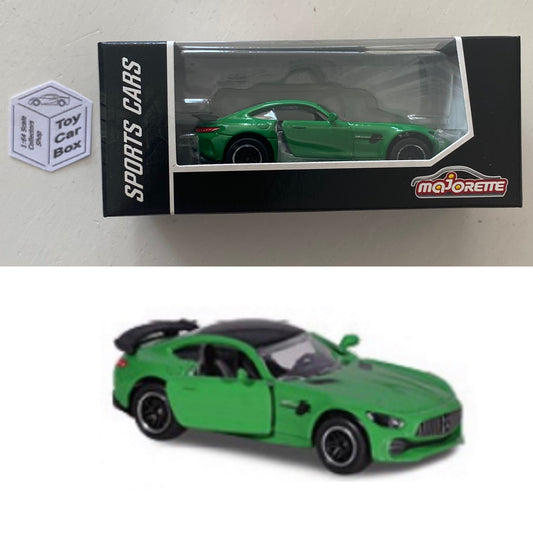 MAJORETTE - Mercedes-Benz AMG GT-R (Green- Sports Cars Box) 1/64 Scale* - D72