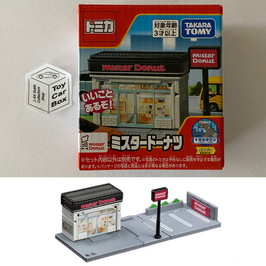 TOMICA Town - Mister Donut Store & Parking Lot (Boxed) L55