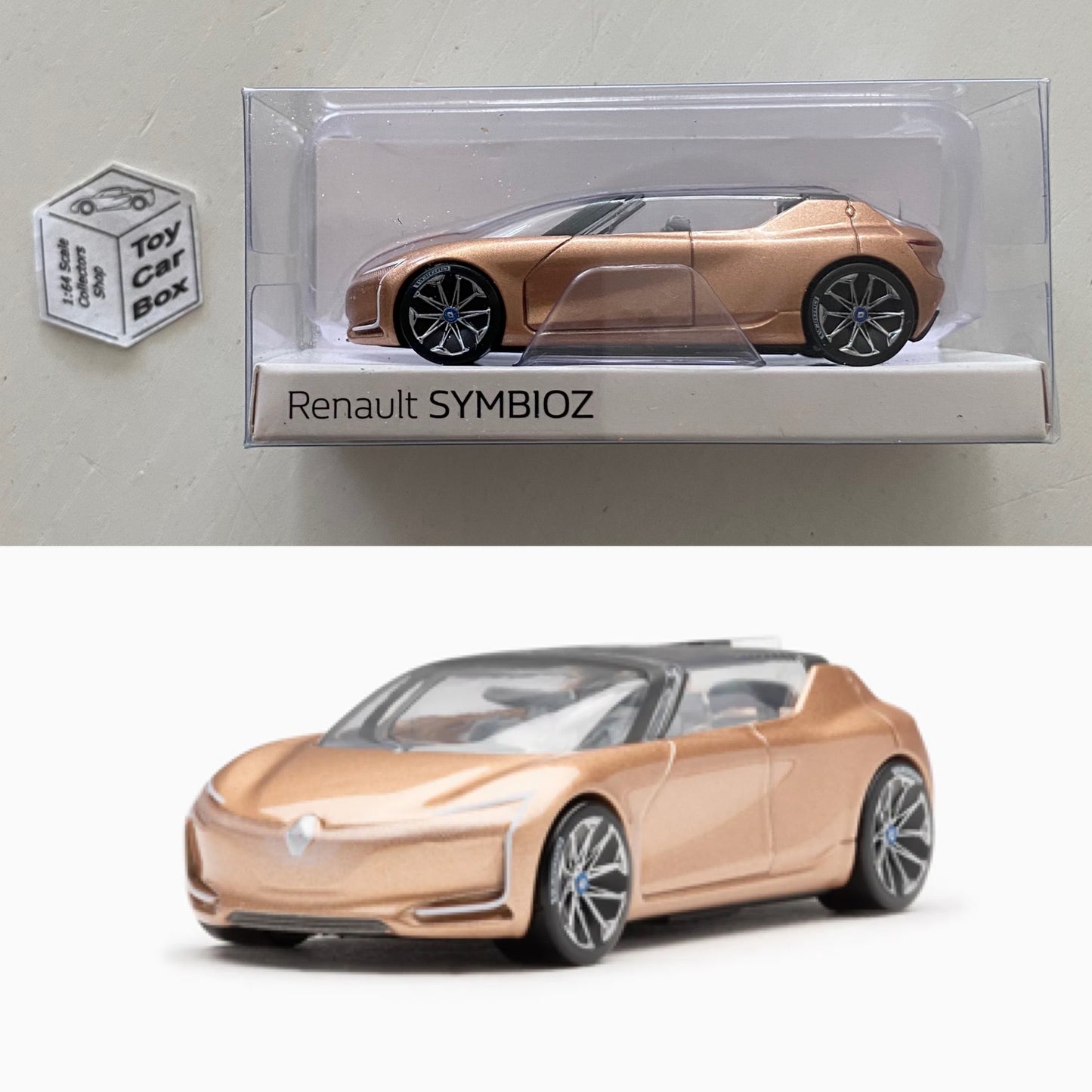 NOREV 1:64 Scale - Renault Symbioz Concept (Bronze - Boxed) F00g