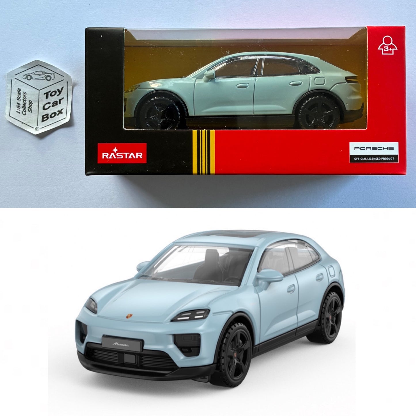 RASTAR 1/43 - Porsche Macan - Circa ‘24 XAB (Blueish Grey - Unopened Boxed) D55g