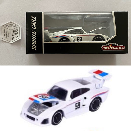 MAJORETTE - Porsche 935 K3 (White - Sports Cars Box) 1/64 Scale* - D72