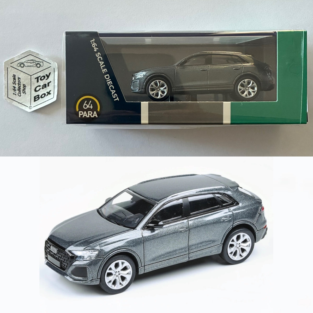 PARA64 - Audi RS Q8 (Daytona Grey - 1/64 Scale - Boxed) P50g