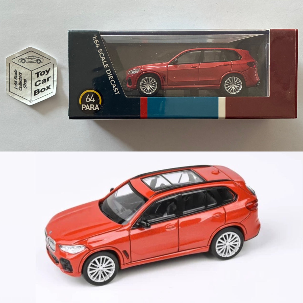 PARA64 - BMW X5 G05 (Toronto Red - 1/64 Scale - Boxed) P50g
