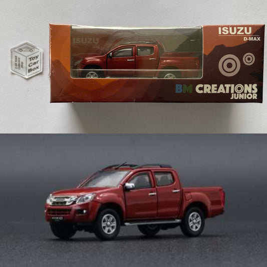 BM CREATIONS - 2016 Isuzu D-Max (1:64 Scale - Orange Red - RHD Dual Cab) N66