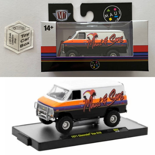 M2 MACHINES - 1971 Chevy Van G10 (Maui & Son - Detroit Muscle R92) L92g