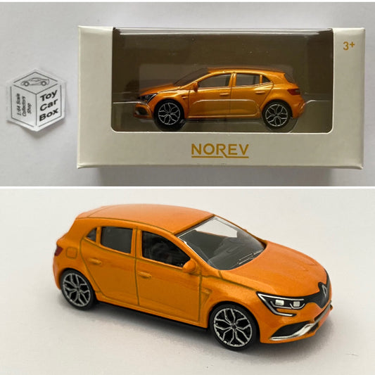 NOREV - Renault Megane RS (Orange - 1:64 Scale MiniJet - Boxed) E74g