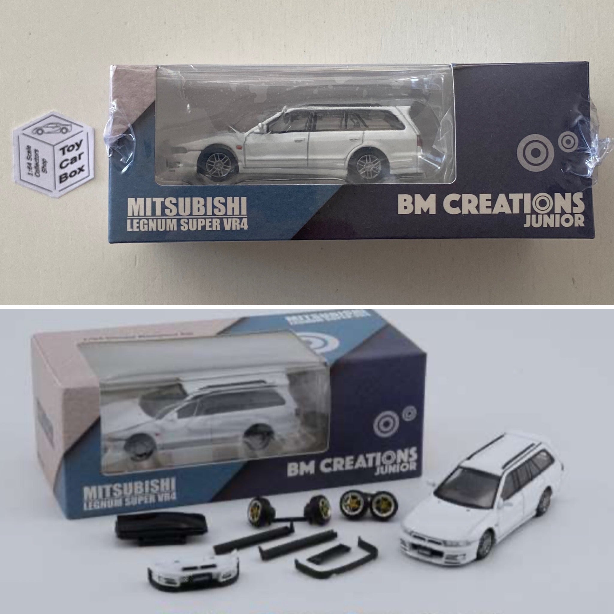 BM CREATIONS - Mitsubishi Legnum Super VR4 (1:64 Scale