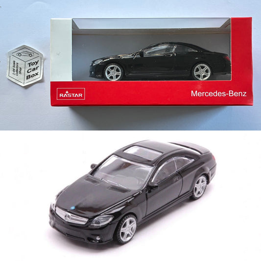 RASTAR 1/43 - Mercedes-Benz CL63 AMG (Black - Unopened Boxed) D55g