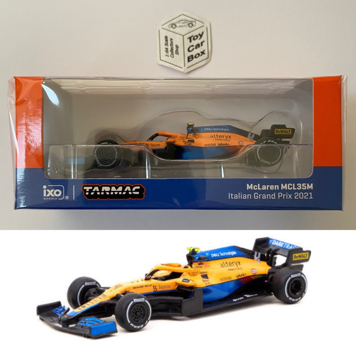 TARMAC - McLaren F1 MCL35M (Lando Norris - 2021 Italian Grand Prix) S7 ...