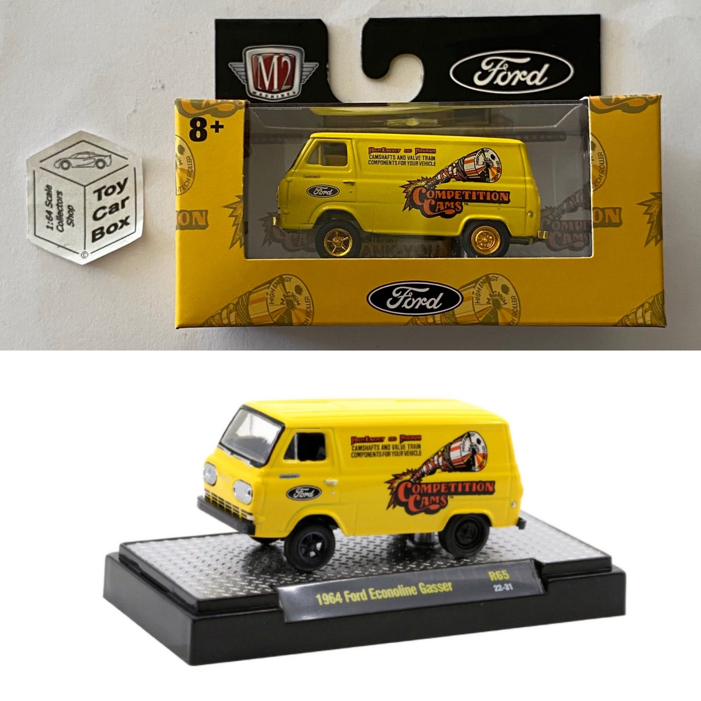 M2 MACHINES - 1964 Ford Econoline Gasser (Competition Cams -Detroit M. R65) L92g