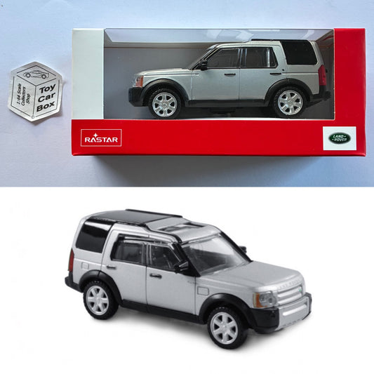 RASTAR 1/43 - Land Rover Discovery 3 / LR3 (Silver - Unopened Boxed) D55g