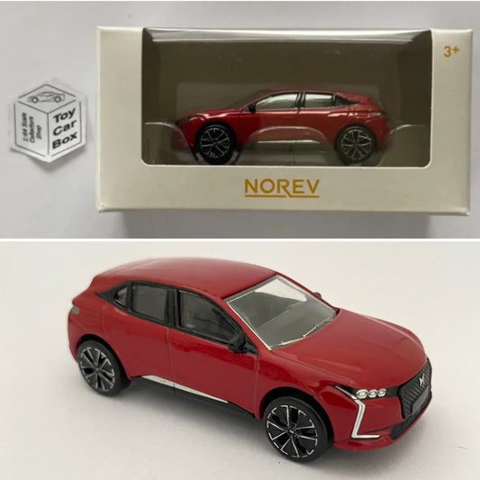 NOREV - 2021 DS4 Hatch (Red - 1:64 Scale MiniJet - Boxed) E74g