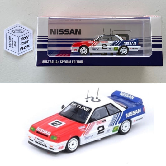 INNO64 - Nissan Skyline GTS-R R31 (Australian #2 Bathurst 1989 -1/64 Scale) BG45