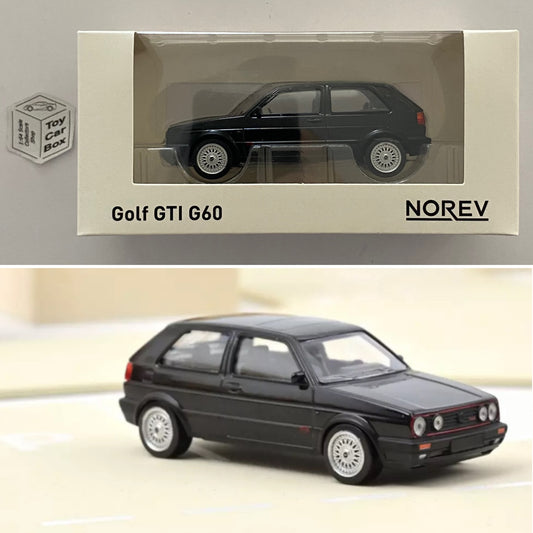 NOREV 1:43 Scale* - 1990 Volkswagen VW Golf GTI (Black - Boxed Jet Car) O11g