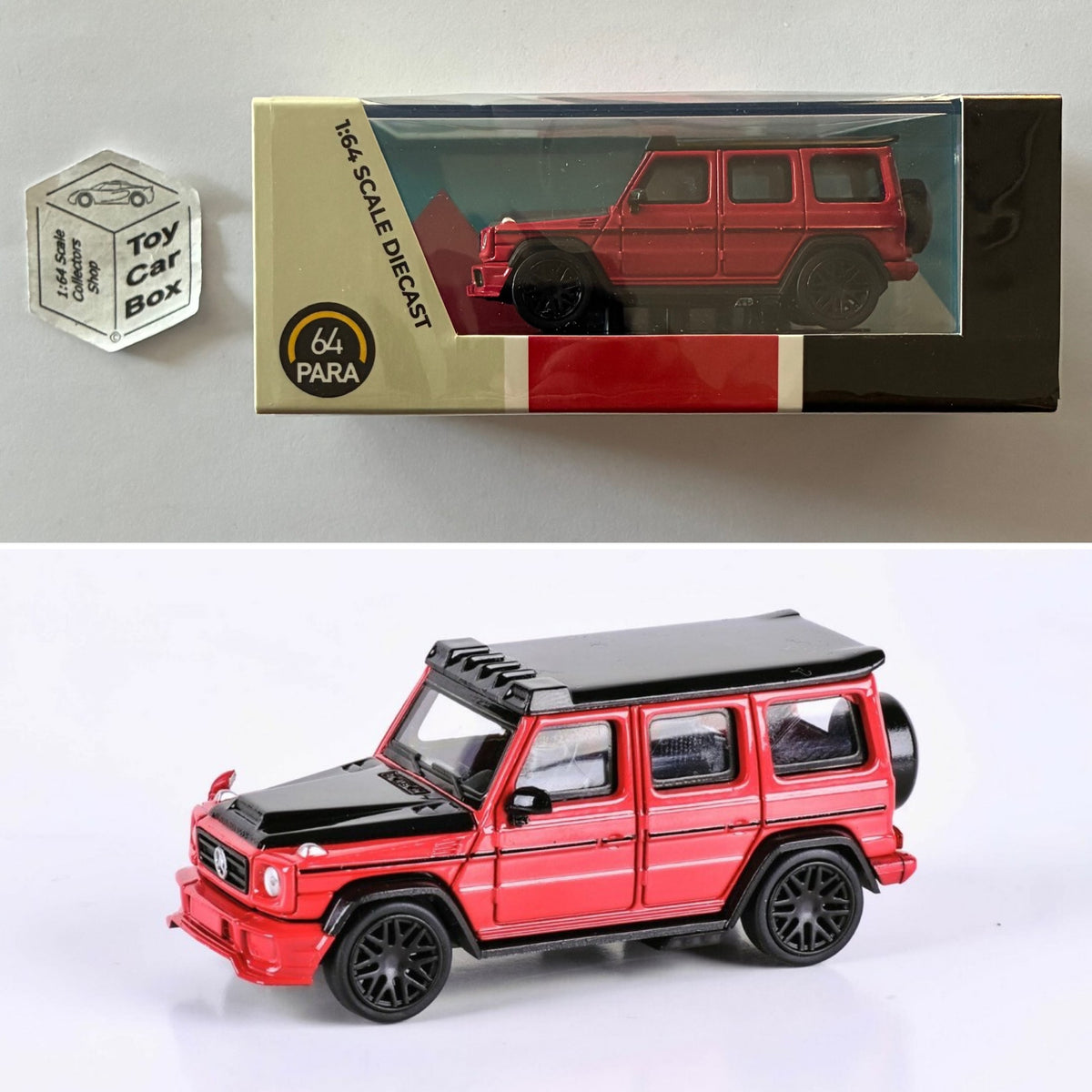 PARA64 - Liberty Walk Mercedes-AMG G63 (Red - 1/64 Scale - Boxed) P50g