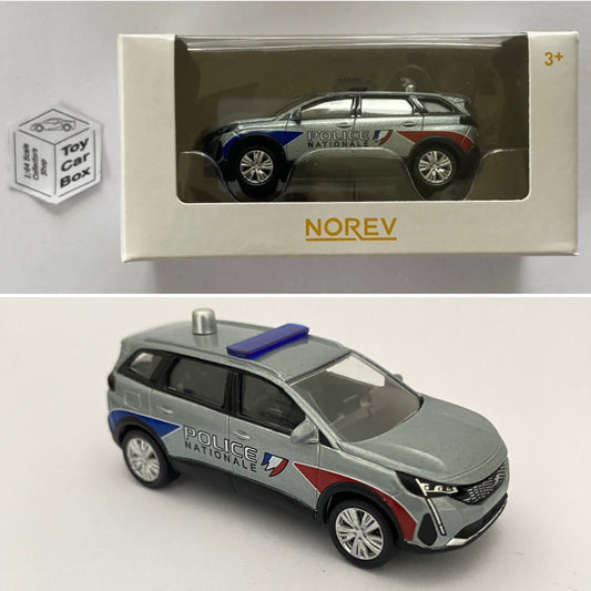 NOREV - 2020 Peugeot 5008 (Police Nationale - 1:64 Scale MiniJet - Boxed) E74g