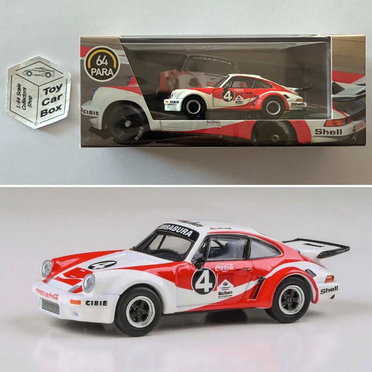 PARA64 - 1976 Porsche 911 Carrera RSR 3.0 (Ecuador Fernando Madera - 1/64) P50g