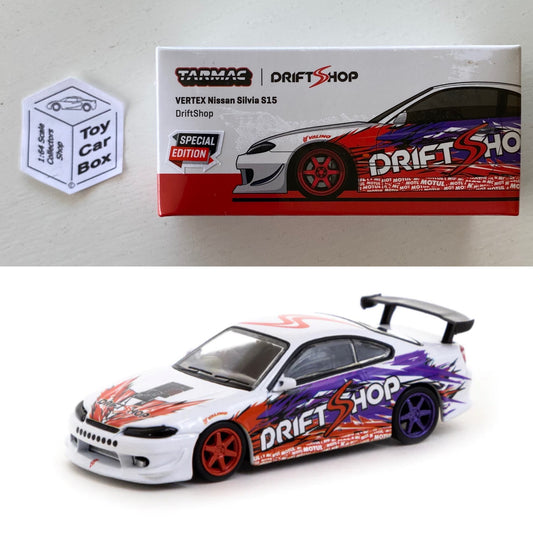 TARMAC - Nissan Silvia S15 (Vertex Drift Shop - 1/64 Scale) T85