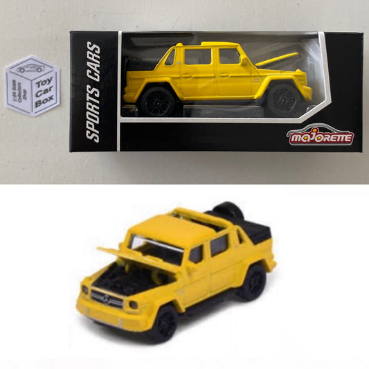 MAJORETTE - Mercedes-Maybach G650 Landaulet (Yellow - Sports Cars Box) 1/64 Scale* -D39