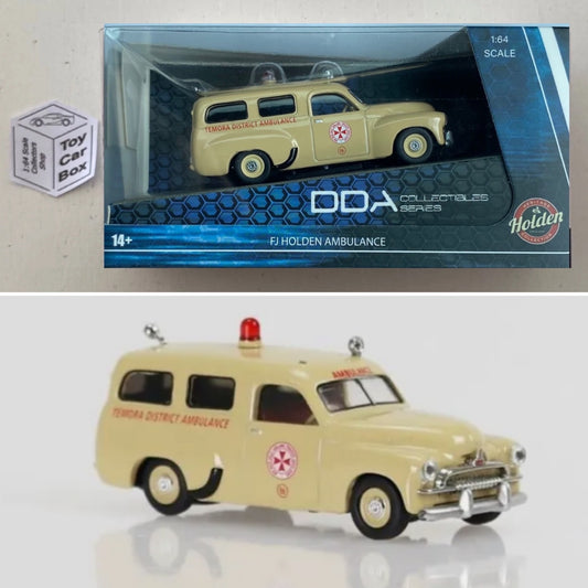 DDA Collectibles - Holden FJ Ambulance (‘Temora District’ 1/64 - Boxed) O35
