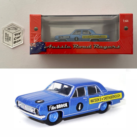 AUSSIE ROAD RAGERS - ‘68 Holden HR Racing Car (Winton 1969 Brocky #4 - 1:64) Q48