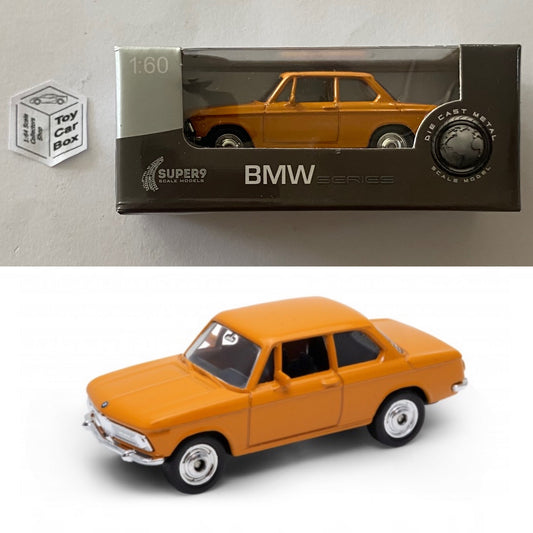 WELLY 1:60-64 - BMW 2002 Ti (Orange #52413 - Boxed - See Notes) E01g