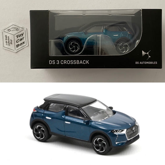 NOREV - 2019 DS 3 Crossback (Blue / Green - 1:64 Scale - Boxed) F22g