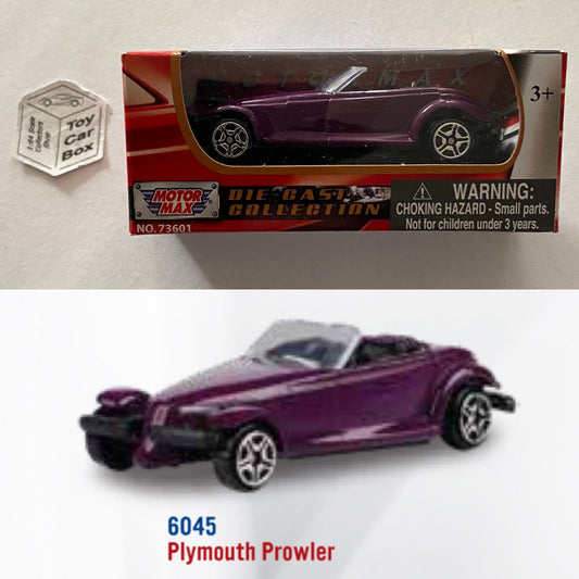 MOTORMAX - Plymouth Prowler (Purple - 3” Series / 1:64* - Boxed) B48g
