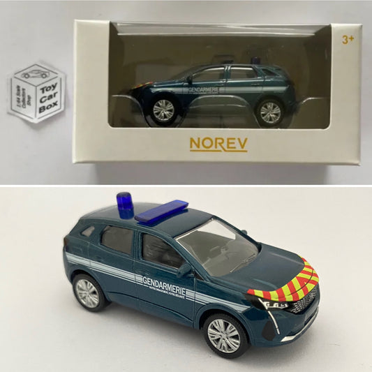 NOREV - 2020 Peugeot 3008 (Gendarmerie - 1:64 Scale MiniJet - Boxed) E74g