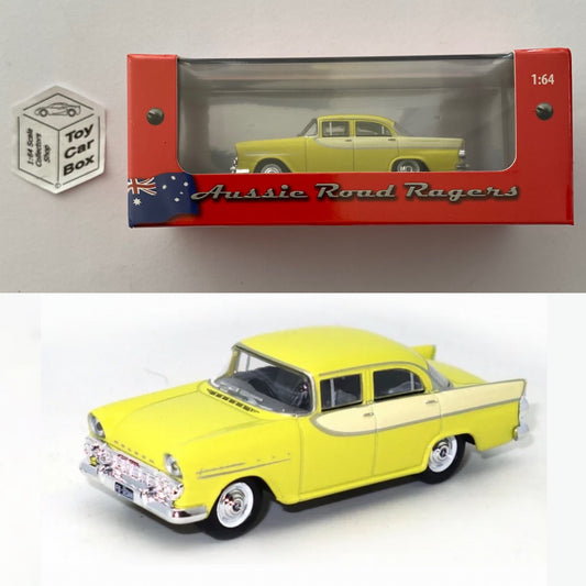 AUSSIE ROAD RAGERS - Holden FB Special Sedan (Satellite Yellow - 1:64) Q48