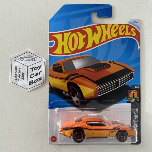 SALE - 2024 HOT WHEELS #6 - Custom Otto (Orange #1 Dream Garage - Long Card) Z68